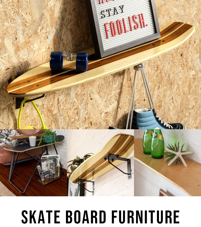 スケボー家具