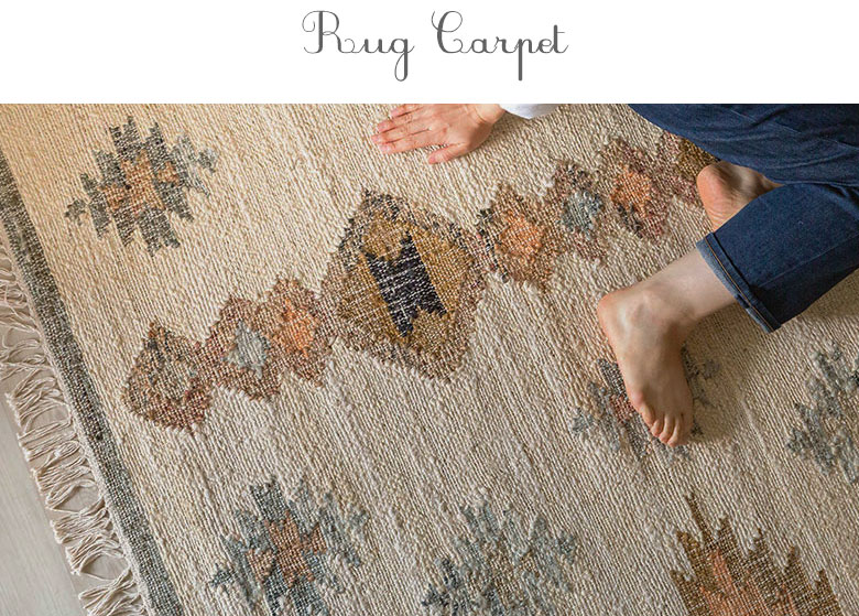 Raha。ラーハ。ラグ。ラグマット。ラグカーペット。