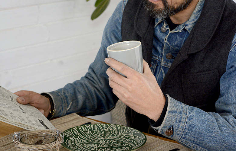 マグカップ カップ 陶器 コップ タンブラー ビアグラス 食器 洋食器 シンプル ナチュラル アジア雑貨 アジアン雑貨