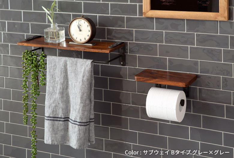 タイプの異なるサブウェイタイルシールとモザイクタイルシールの２種類