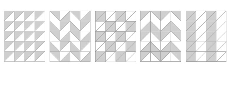 幾何学模様を色々作れます。