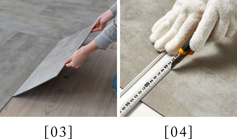 賃貸OK。繰り返し使えます。カッターでのカットも可能。