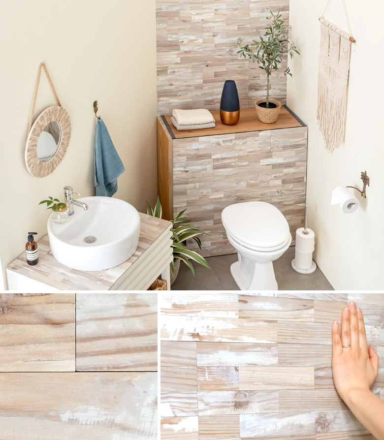 ビーチハウス風のナチュラルカラー