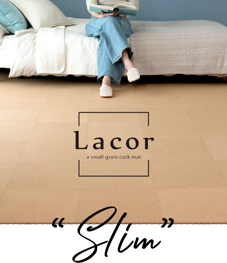 薄型コルクマット。高品質、天然コルク使用