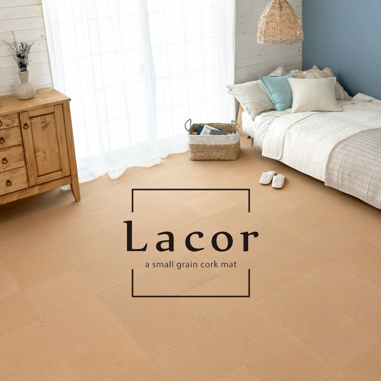 小粒コルクマット。高品質、天然コルク使用