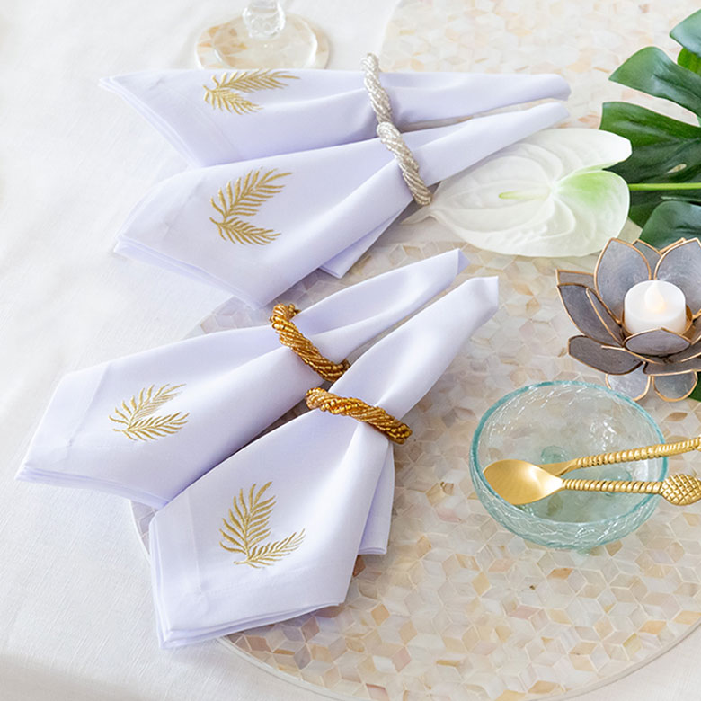 テーブルナプキンとしても