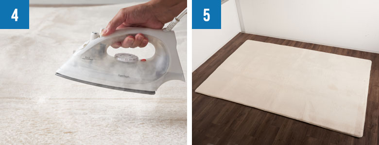 シワとゆがみ等を早く回復させる方法