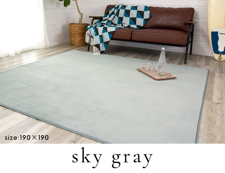 スカイグレー。グレー。灰色。
