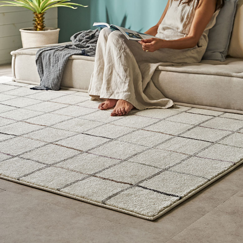 オールシーズン対応 ラグ