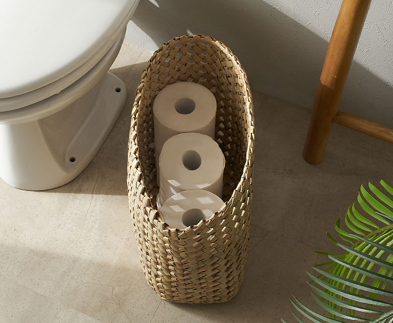 トイレットペーパーのストック入れにもおすすめ