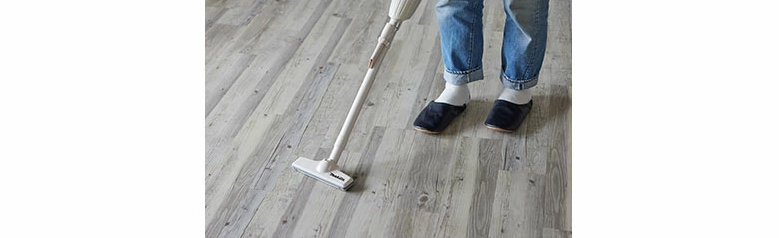 ドライバックタイプのフロアタイル施工前の準備