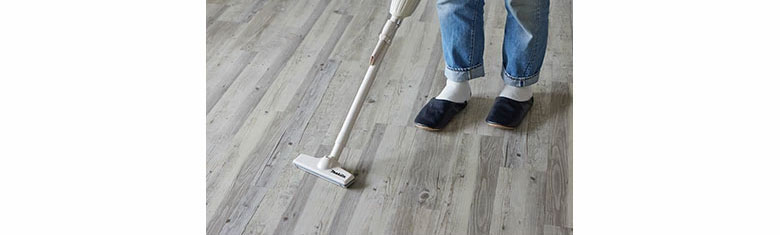 ドライバックタイプのフロアタイル施工前の準備