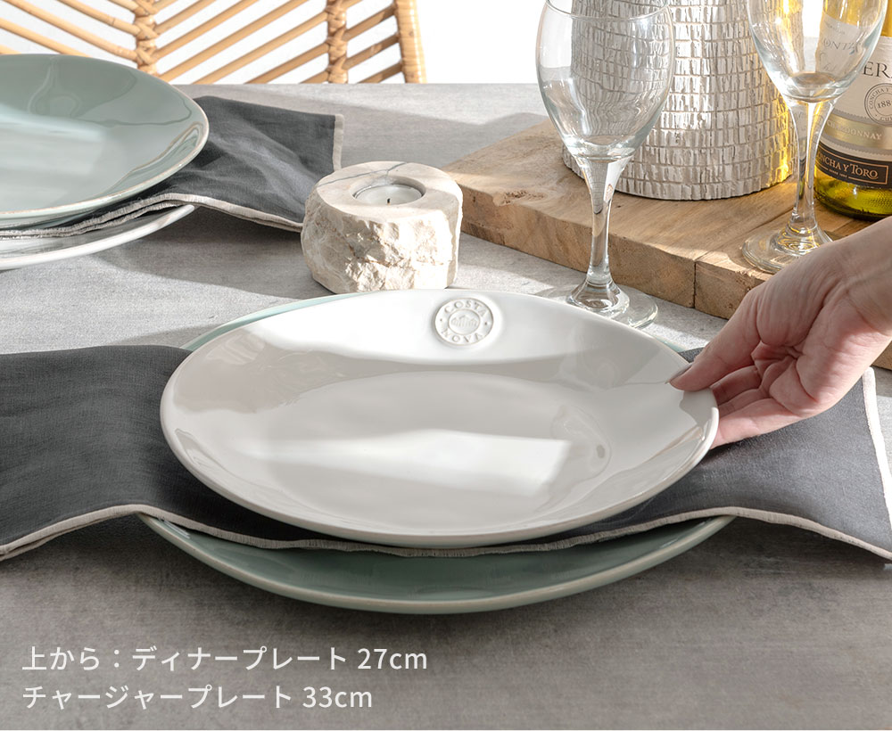 重ねても、盛り付けても。存在感のある33cm