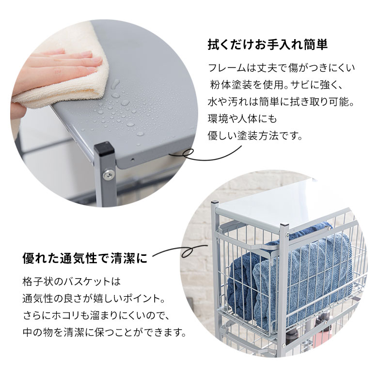 汚れや水に強い粉体塗装 通気性