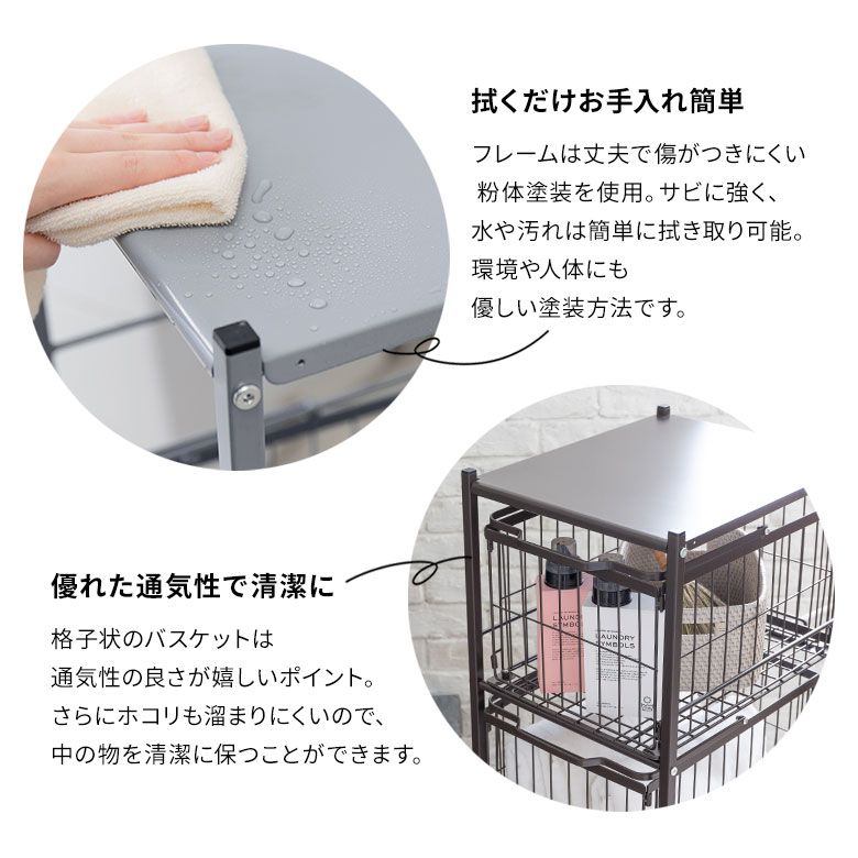 汚れや水に強い粉体塗装 通気性