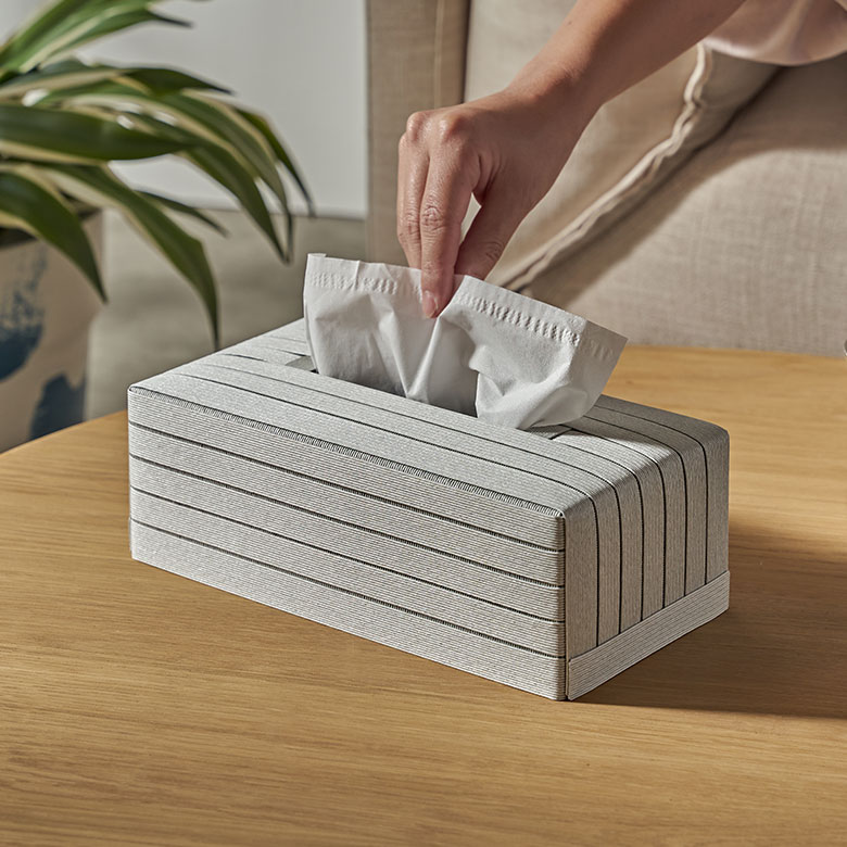 生活感が出やすいティッシュをおしゃれに収納