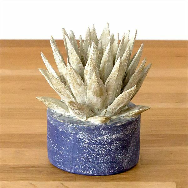 多肉植物のアンティーク風オブジェ（ガドレア）(64800)【生活雑貨の