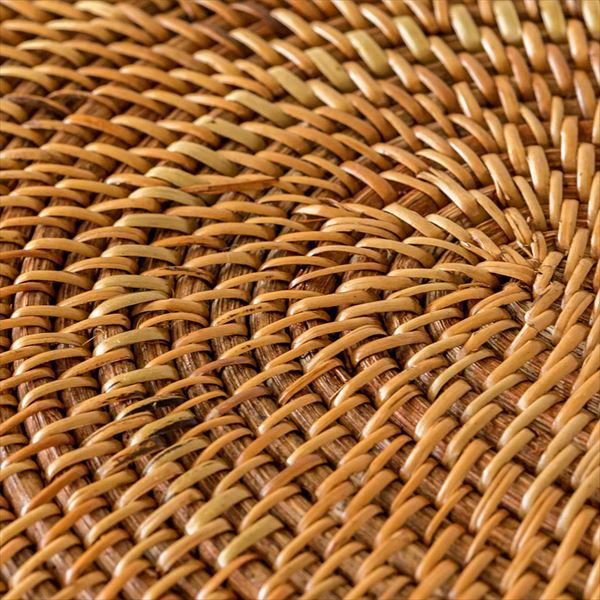 ラタン編みランチョンマット30x40cm[オーバルタイプ][7561]【生活雑貨