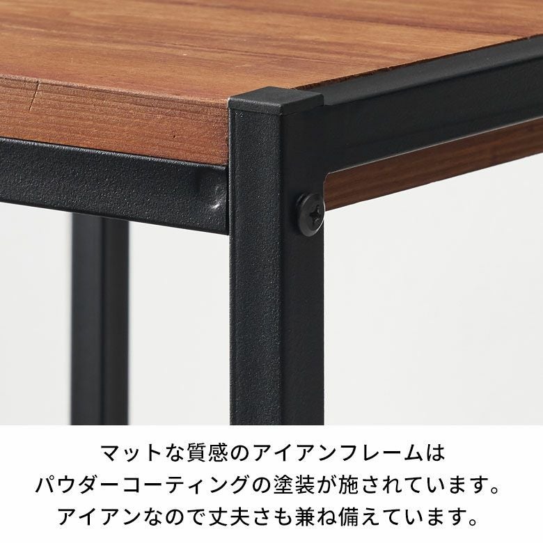 アイアンフレーム サイドテーブル タバス TABAS テーブル 木製 サイド