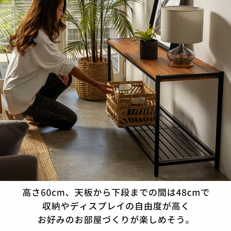古材栗板とヒバのコラボ　超ローテーブル　テレビ台　裁ち台　陳列棚　シェルフ 楽天市場】テレビボード 幅180cm ローボード TV台 TVシェルフ オールド