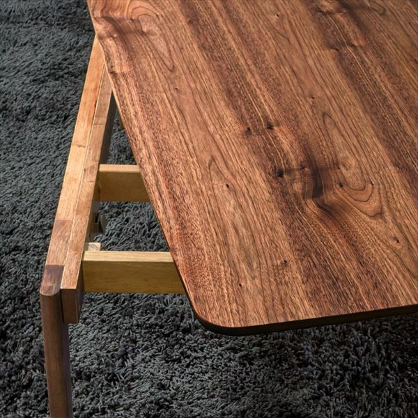 天然木製】 こたつ テーブル 正方形 幅75×75cm 高さ39cm (91010)【生活