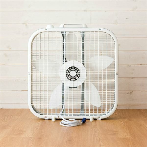 Lasko ボックスファン ホワイト 20 Inch Box Fan 3-Speed (2 Pack) Lasko Portable White Box Fan Air