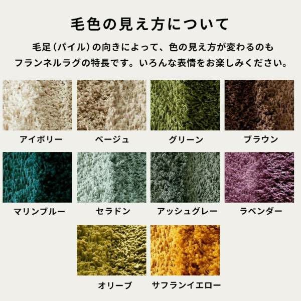 防音効果とふかふかの触り心地で快適なマイクロファイバーシャギーラグ