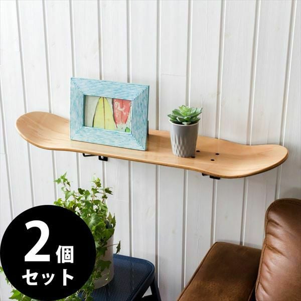 2個セット】【完成品】本物のスケートボードから作られた ウォール