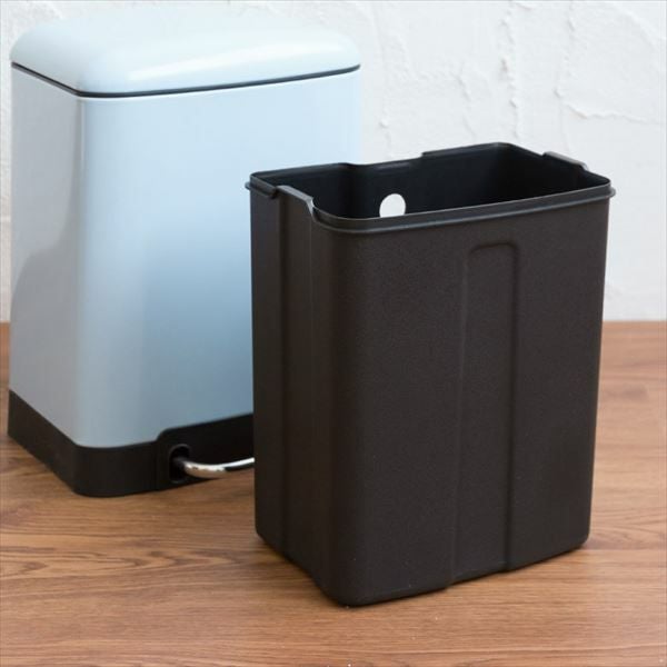 ペダルダストボックス6L ごみ箱 ゴミ箱[サックスブルー](66529)【生活