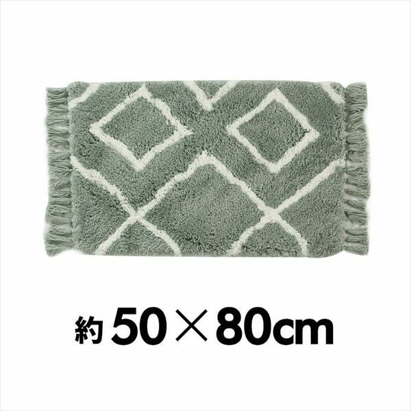 玄関マット ラグマット 約50cm×80cm ベニオワレン風 ベニオワレン風