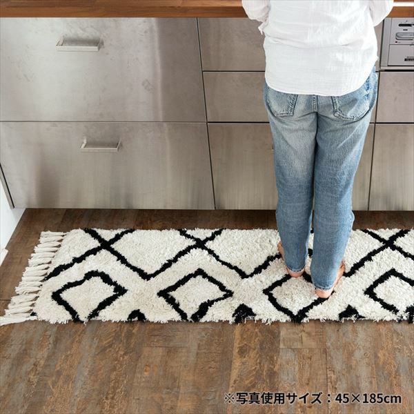 玄関マット ラグマット 約50cm×80cm ベニオワレン風 ベニオワレン風