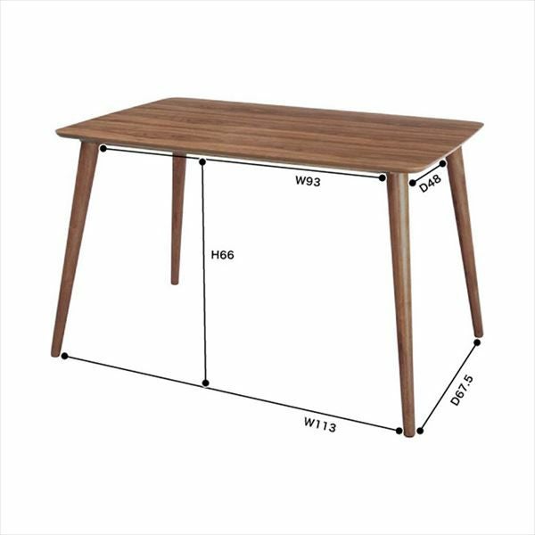 美品　ダイニングテーブル　幅120cm 奥行75cm 高さ70cm ダイニングテーブル 4人掛け 長方形 木製 幅120cm 高さ70cm