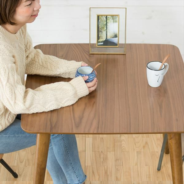 ダイニングテーブル 2人掛け 正方形 木製 幅75cm 高さ70cm ダイニングテーブル 2人掛け 正方形 木製 幅75cm 高さ70cm