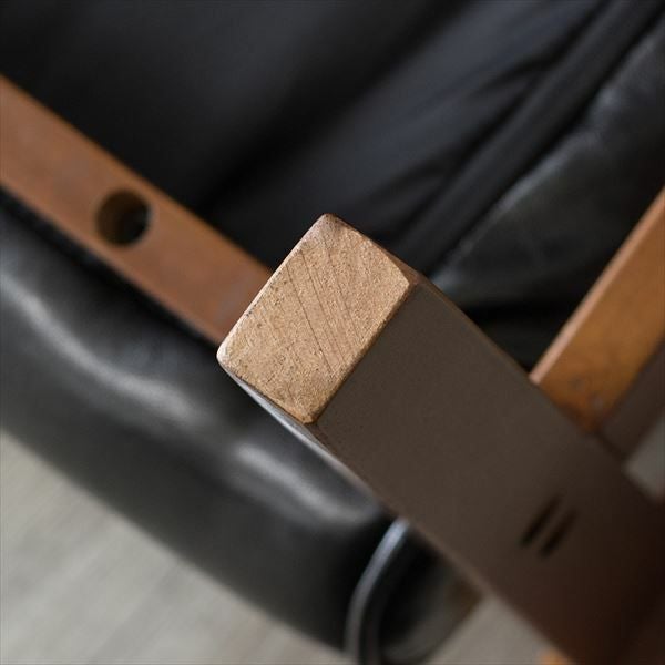 ソファ 1人掛け 合皮レザー 肘掛け 幅68cm [96018]【 ミッド