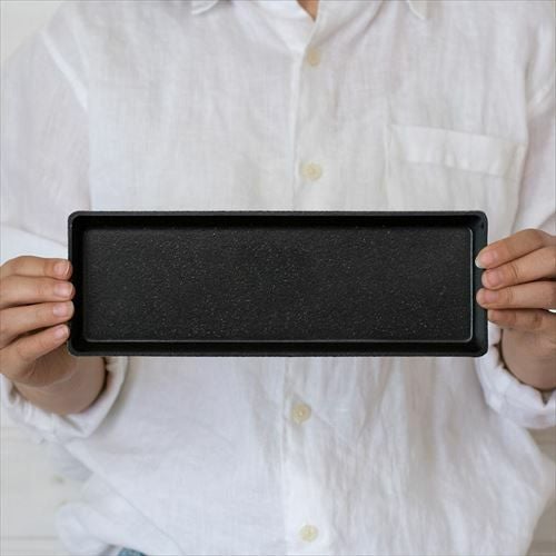 植木鉢用 受け皿 エコプレート 鉢皿 長方形 底面 約24.5cm×7.5cm