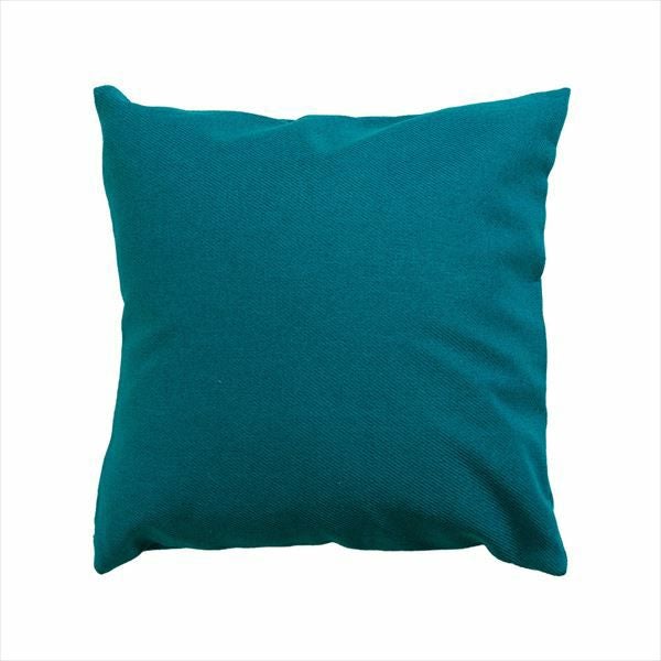メール便対応】 クッションカバー 無地 ターコイズ色 約45×45cm 正方形