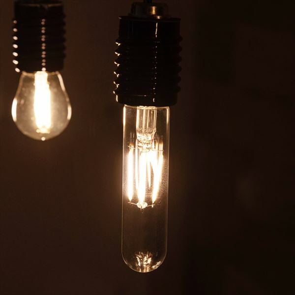 エジソン電球 LED電球 Luxour エジソン電球2つ ペンダントライト レトロスタイル 電球色 ペンダント E26 フィラメント電球 シーリングライト・天井照明