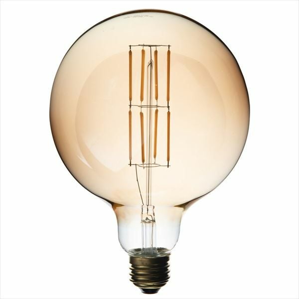 LED電球 レトロランプ エジソン型 電球色 直径12.4cm E26 クリア