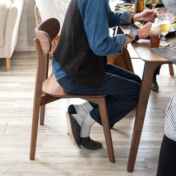 展示品■コンプレックス■F2■ウォールナット■ダイニングチェア■2脚■12.6万 F2 Chair / Walnut — COMPLEX UNIVERSAL FURNITURE SUPPLY