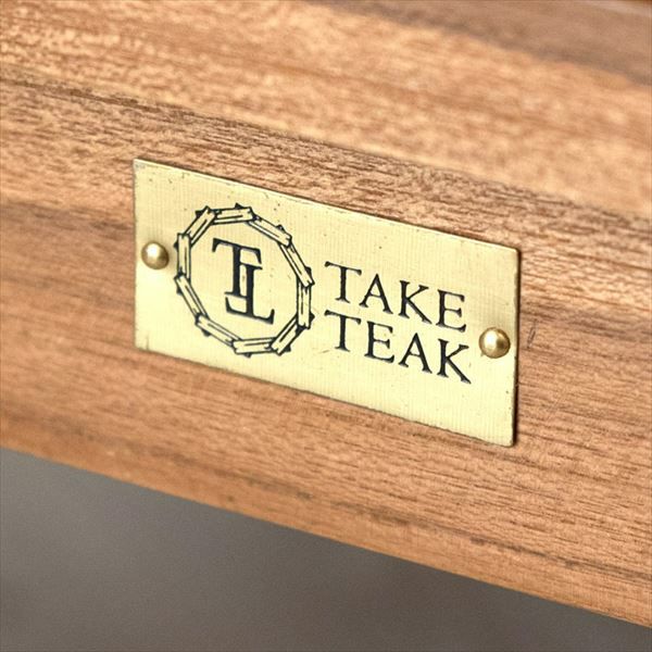 テレビボード 天然木 チーク材製 「TAKE TEAK」 [13735] 【 テレビ台