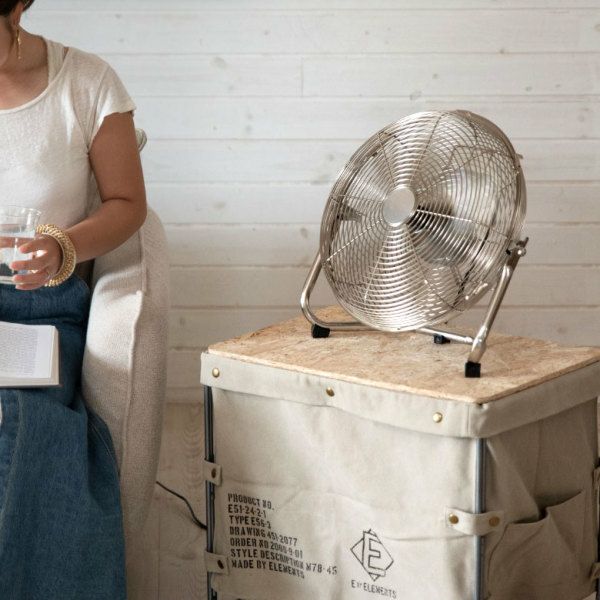 Electrolux サーキュレーター 扇風機 メタリック インダストリアル メタル ファン シルバー レトロ クラシック サーキュレーター メタル シルバー ブロンズ コンパクト [93012]【 12