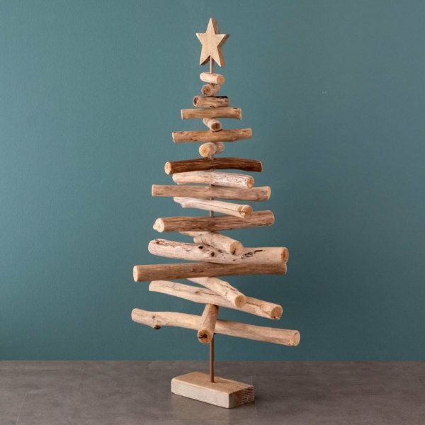 クリスマスツリー 木 ナチュラル ホワイト ツリー 高さ97cm [90181