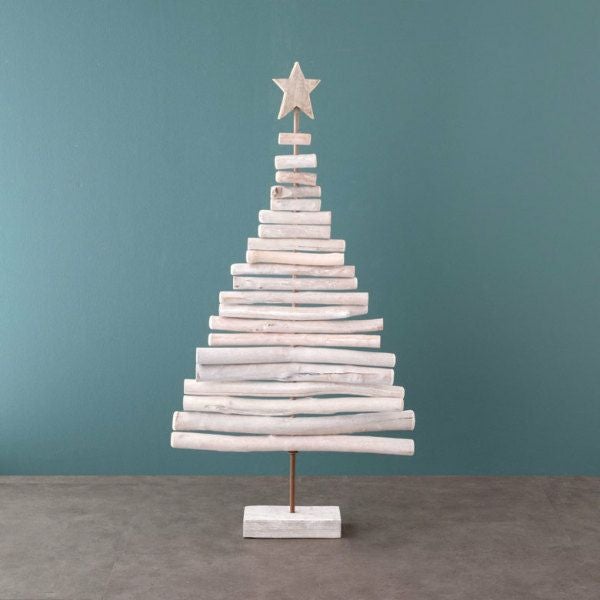 クリスマスツリー 木 ナチュラル ホワイト ツリー 高さ97cm [90181