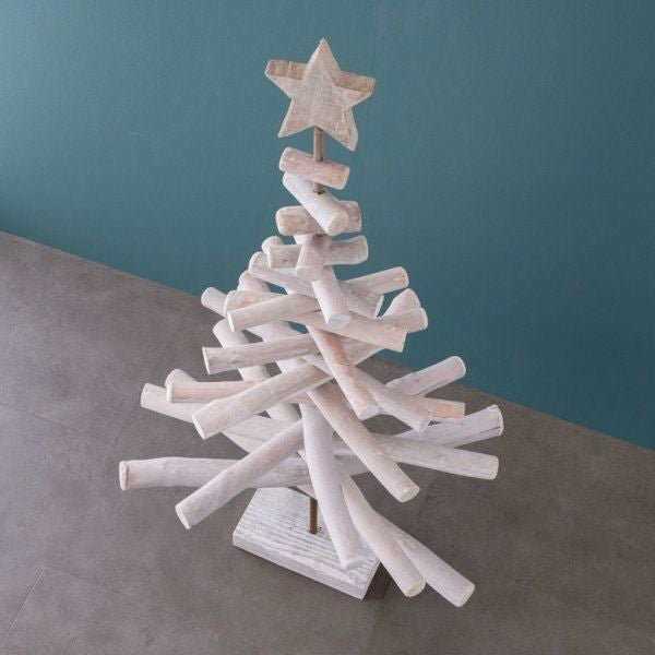 クリスマスツリー 木 ナチュラル ホワイト ツリー 高さ97cm [90181