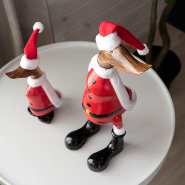 オブジェ クリスマス Xmas 飾り デコレーション あひる アヒル ダック