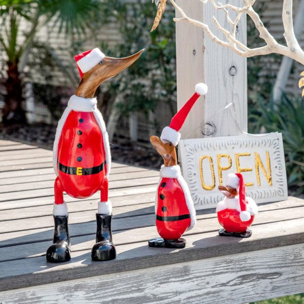 オブジェ クリスマス Xmas 飾り デコレーション あひる アヒル ダック