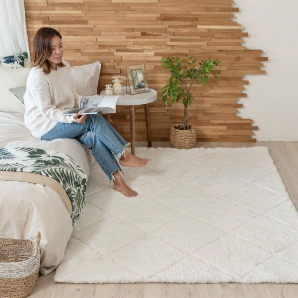 ラグ・カーペット・マット Francfranc KASTE MEMORY FOAM ラグ200✖︎200cm