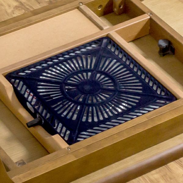 天然木製】 こたつ テーブル 長方形 幅90×60cm 高さ39cm (91011)【生活