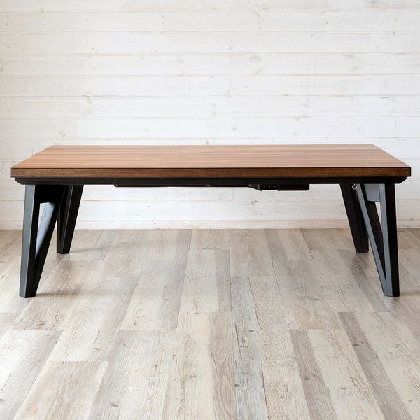 こたつ テーブル 長方形 120×75cm 木製 [96023]【 モザイク ミックス