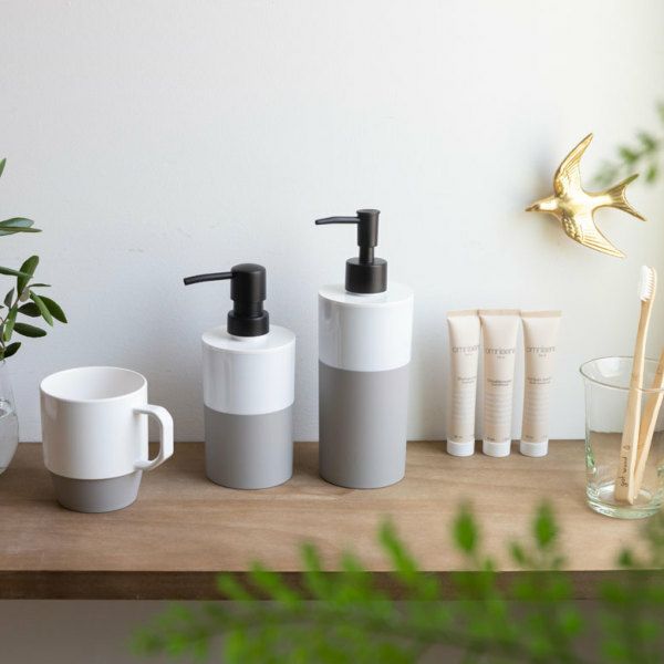 ディスペンサー ソープディスペンサー 500ml プラスチック 直径 7.5cm